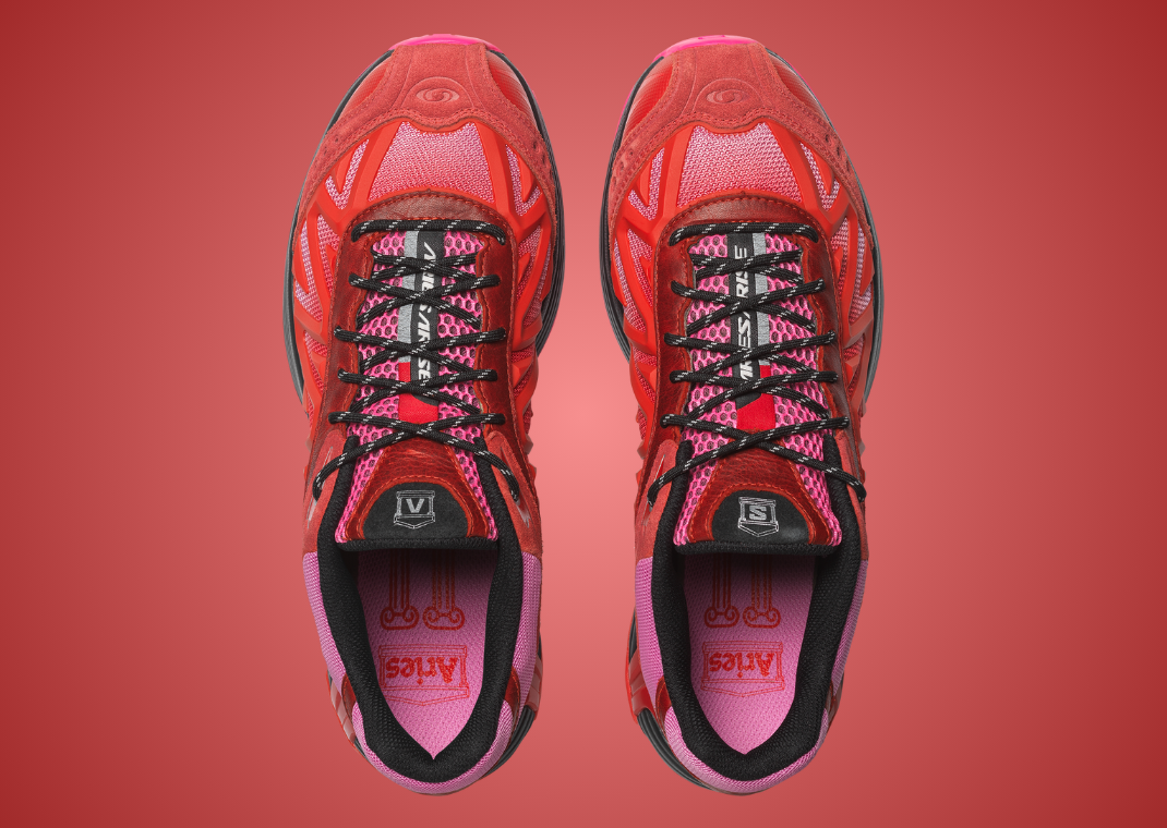 Aries x Salomon XT Whisper Fiery Red - Top