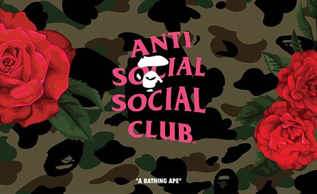 The Anti Social Social Club x BAPE Collection Releases October 2024