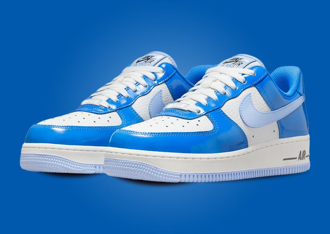 Nike Air Force 1 Low Blue Patent