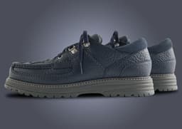 New York Yankees x Clarks 8th St by Ronnie Fieg Sunderland Navy - Lateral