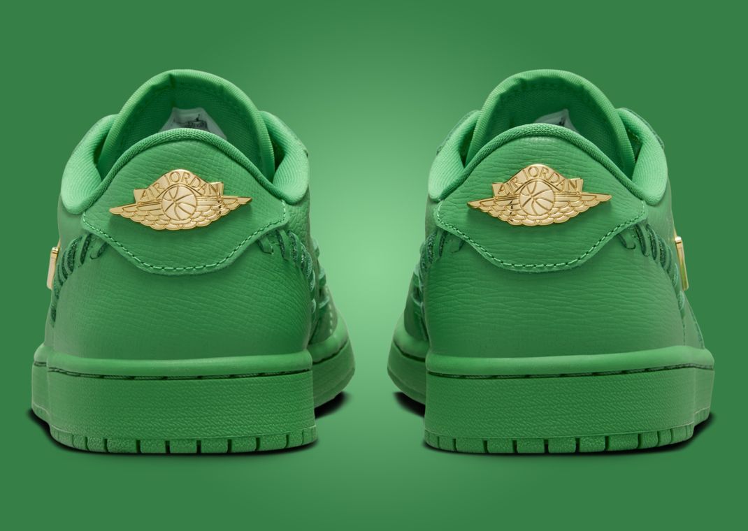 Air Jordan 1 MM Low Lucky Green (W) Heel