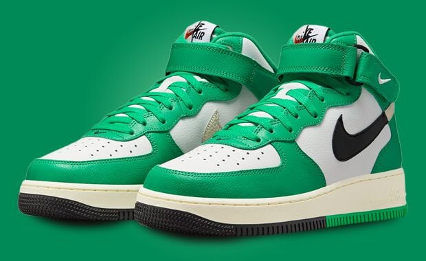 Air force 1 high top green on sale