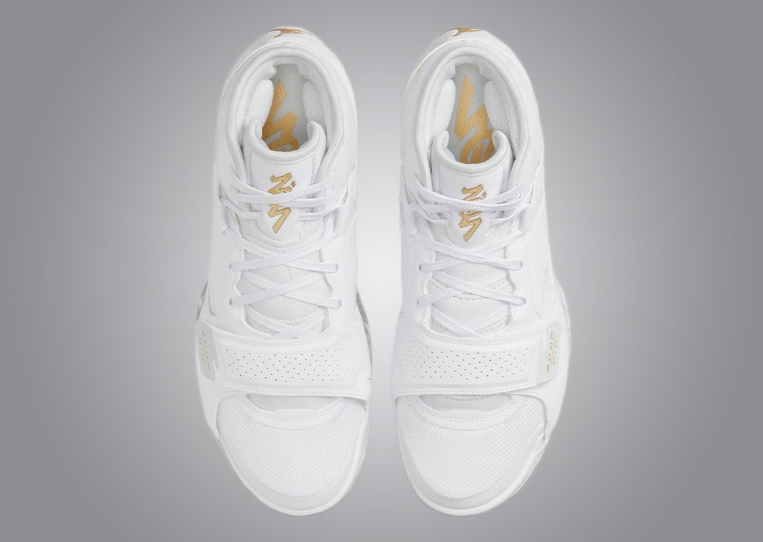 This Jordan Zion 2 TB Comes In White Metallic Gold