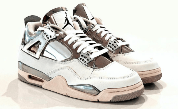 J. Balvin Wears Custom Air Jordan 4 Inspired by his New Album Rayo 