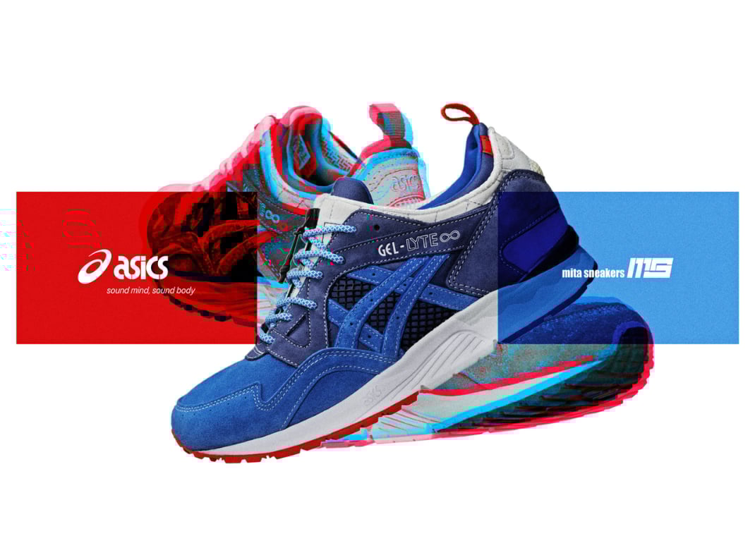 mita sneakers x Asics Gel-Lyte ∞ Trico