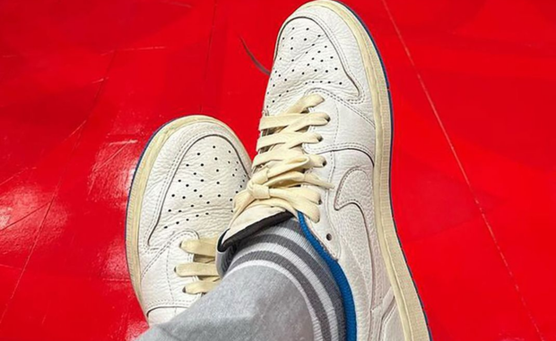 Travis Scott x fragment design x Air Jordan 1 Retro Low OG (2021 Sample)