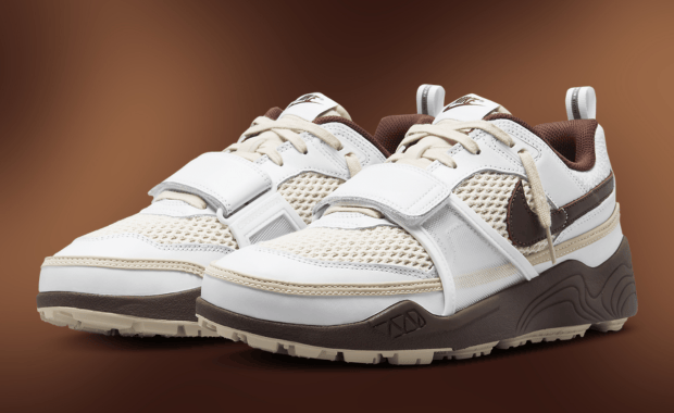 Travis Scott's Nike Zoom Field Jaxx White Chocolate Releases January 2025