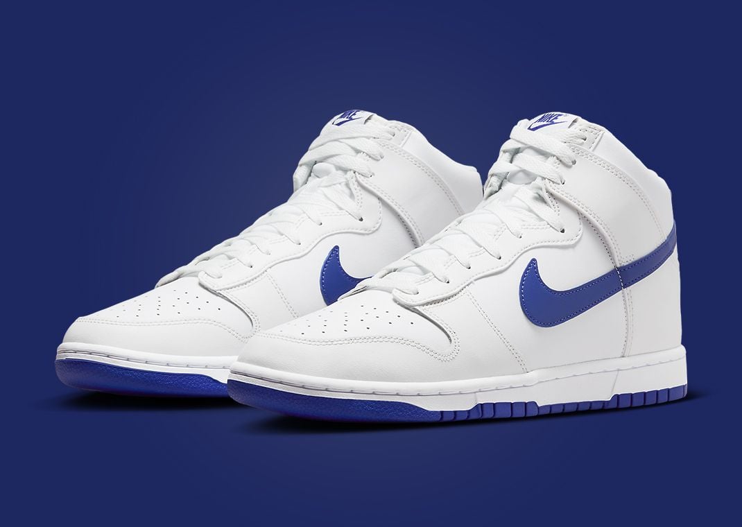 Nike Dunk High White Concord