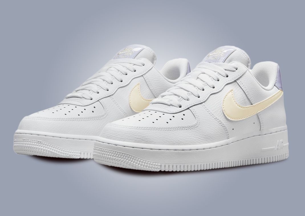 Nike Air Force 1 Low White Coconut Milk Oxygen Purple (W)