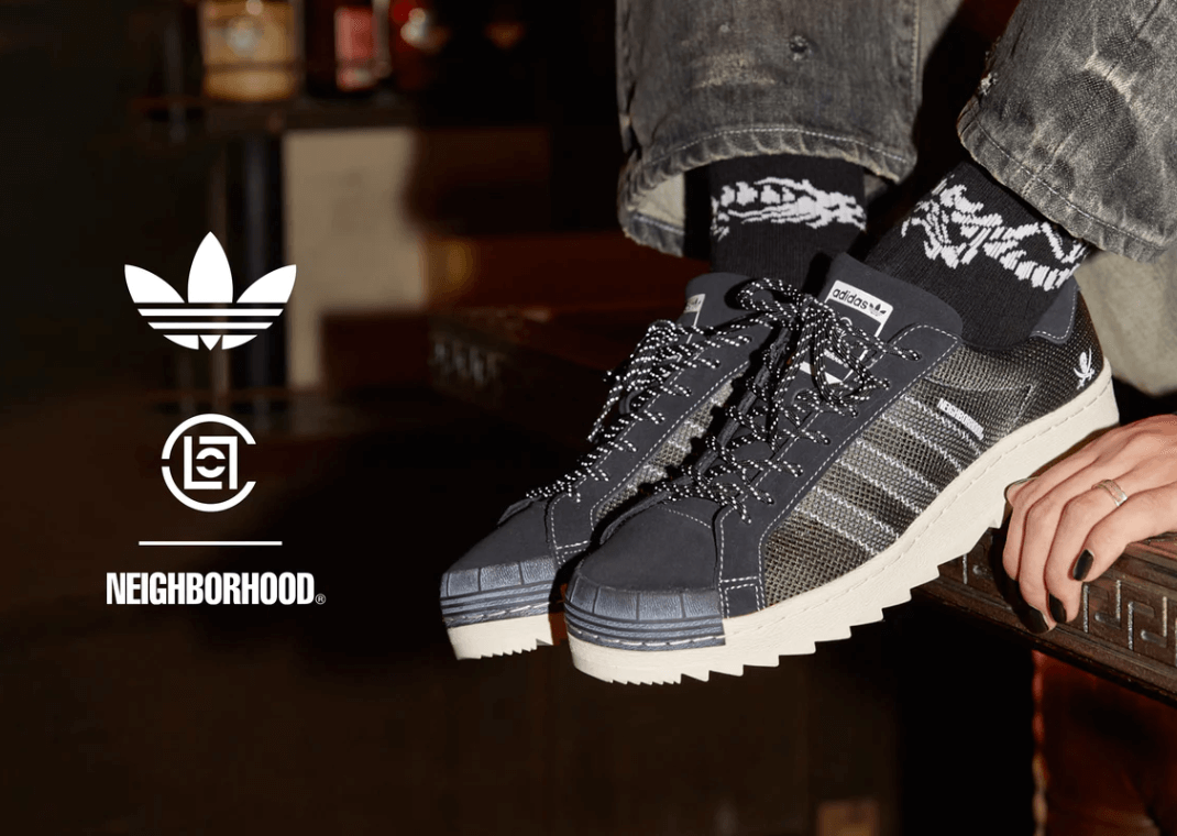 CLOT x Neighborhood x adidas Superstar