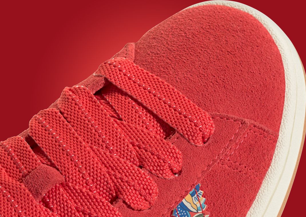 Liberty London x adidas Campus 00s Semi Lucid Red (W) Toe