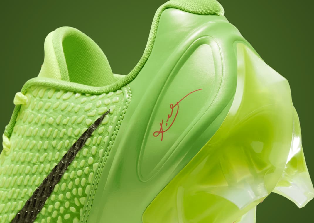 The Nike Vapor Edge Kobe 6 Grinch Cleats Release December 2024