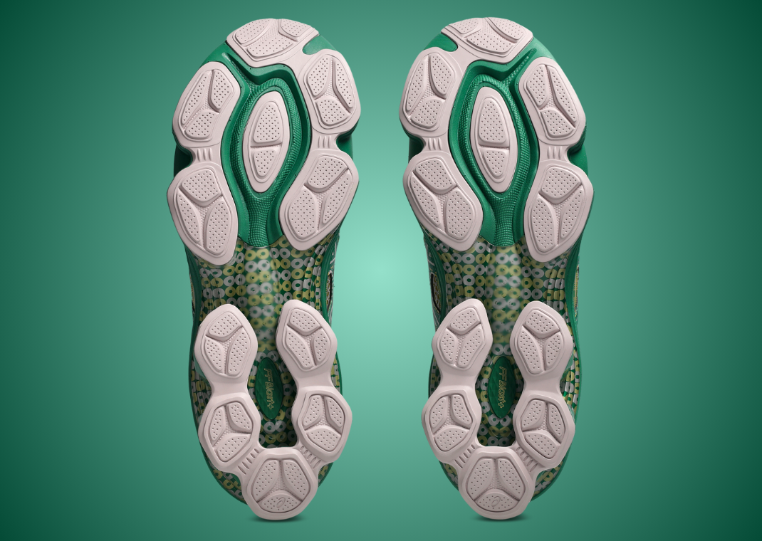 Kiko Kostadinov x Asics US7-S Gel-Kinetic Fluent Green - Bottom