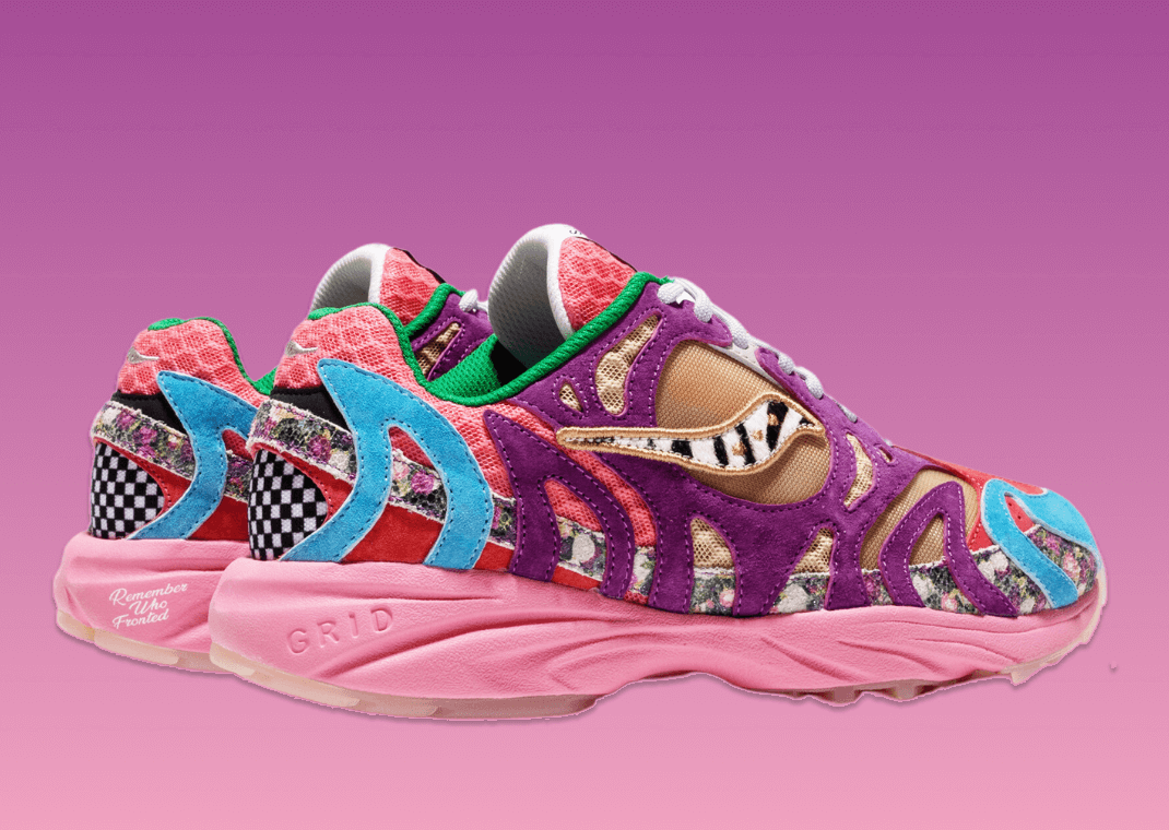 Jae Tips's Saucony Grid Azura 2000 Is Flush With Color and Prints