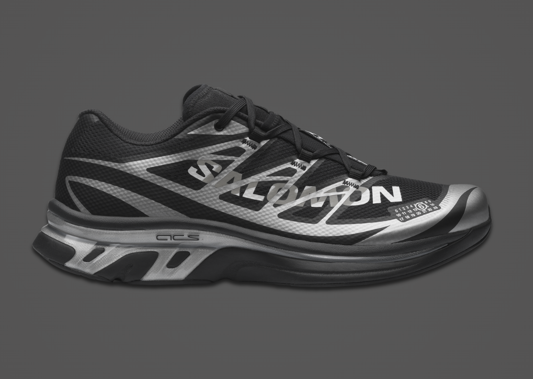 MM6 Maison Margiela x Salomon XT-MM-6 Black Silver Lateral