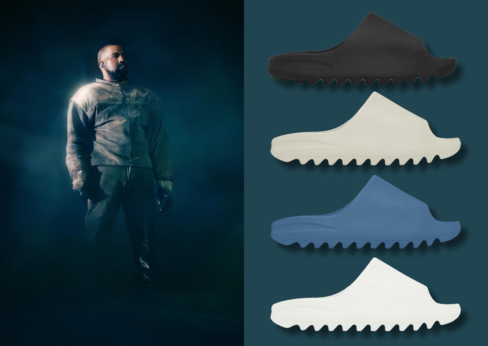 Yeezy YS-01 Slide Colorways