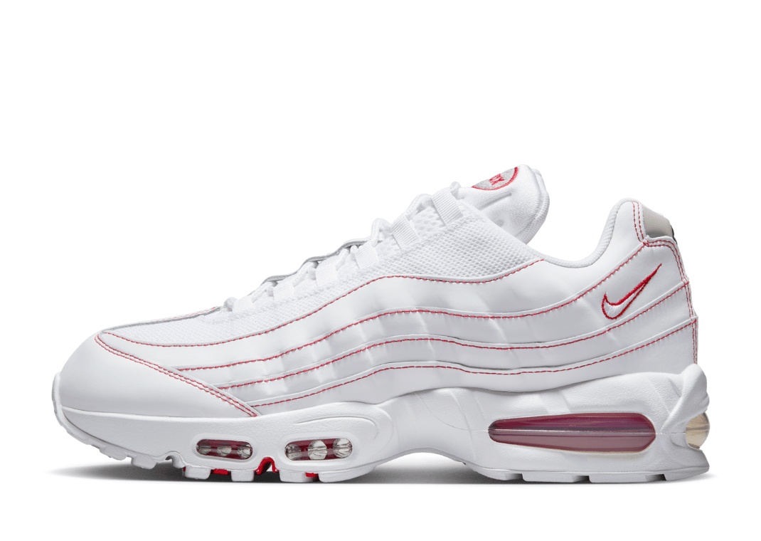 Nike Air Max 95 OG Big Bubble White University Red