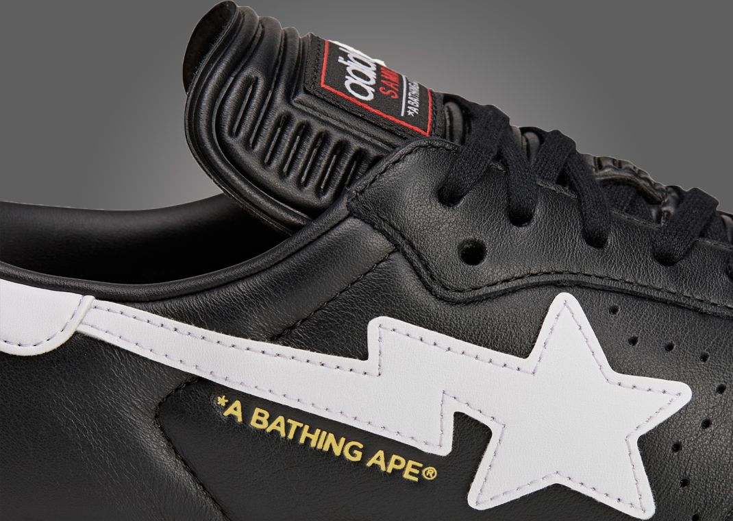 Bape x adidas Football Pack Samba - Detail