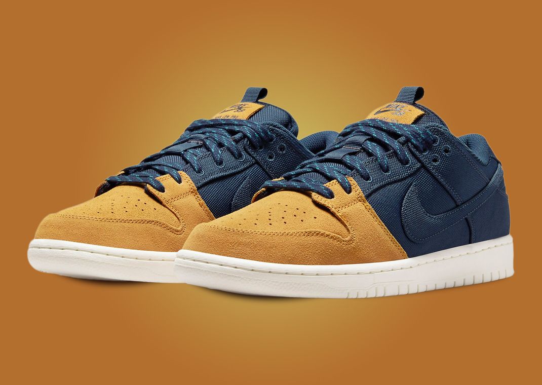 Nike SB Dunk Low Midnight Navy Desert Ochre