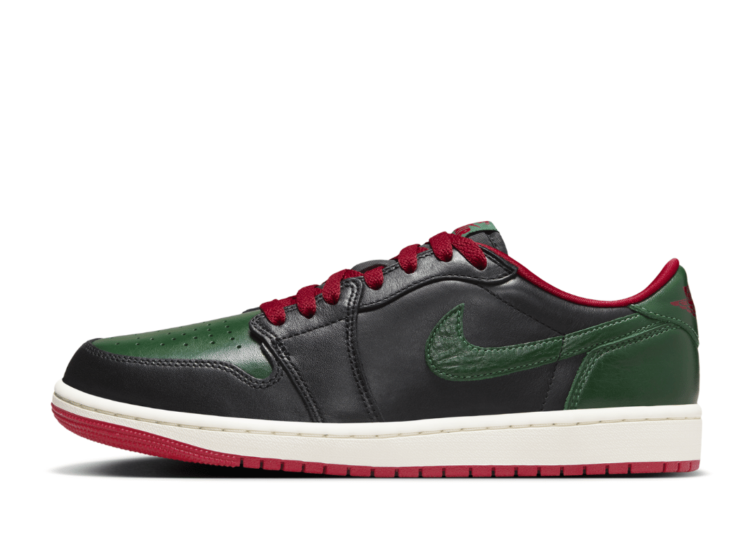 Air Jordan 1 Low OG Black Gorge Green (W)