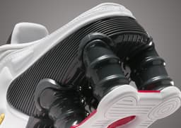 Martine Rose x Nike Shox MR4 Mule White (W) - Heel Detail