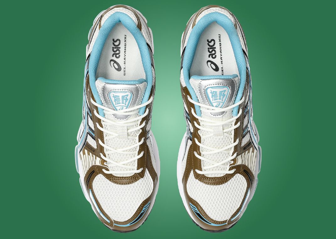 Asics Gel-Kayano 12.1 Brown Blue Top