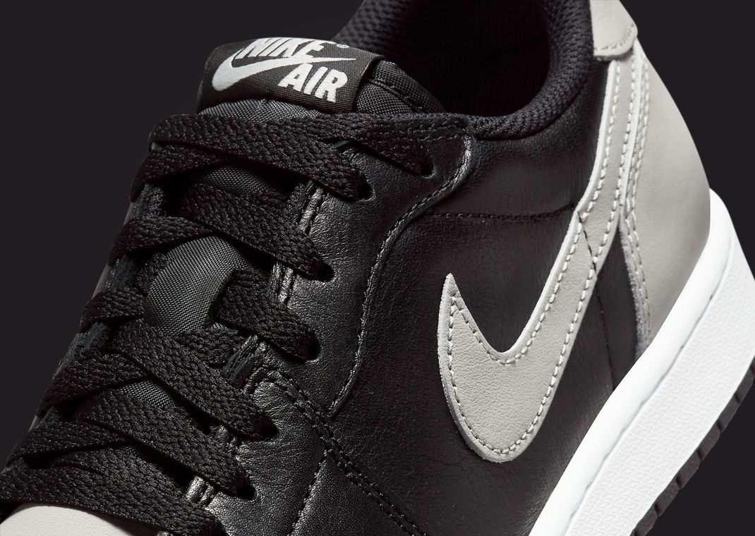 Air Jordan 1 Retro Low OG Shadow Midfoot Detail