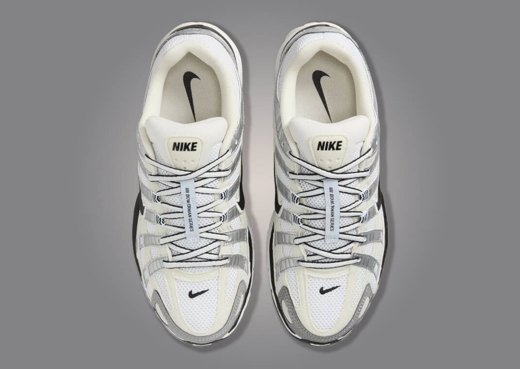 The Women's Nike P-6000 Coconut Milk Metallic Silver