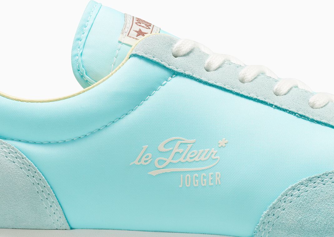 Tyler, The Creator x Converse Coach Jogger Quiet Tide Starlight Blue Detail