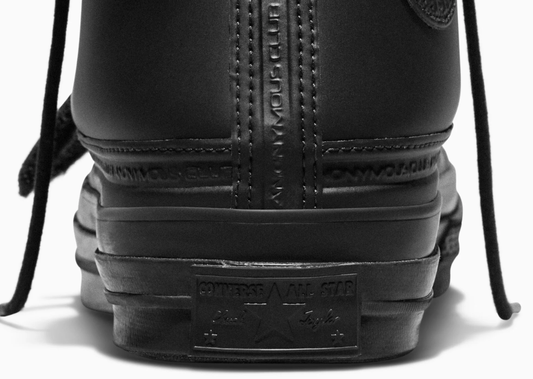 Thug Club x Converse Chuck 70 Black - Heel Detail