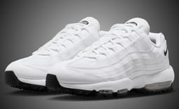 This Nike Air Max 95 Golf is Covered in Clean White Leather