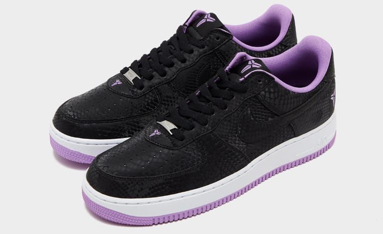 Nike’s Kobe Bryant Air Force 1 Collection Adds a Purple Stardust Pair