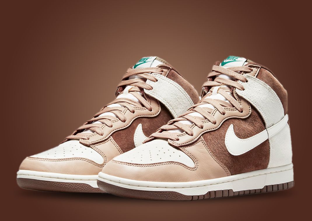 Nike Dunk High "Light Chocolate"