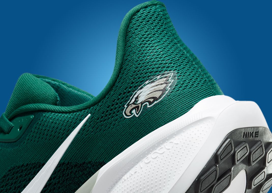 NFL x Nike Pegasus 41 Philadelphia Eagles Heel Detail