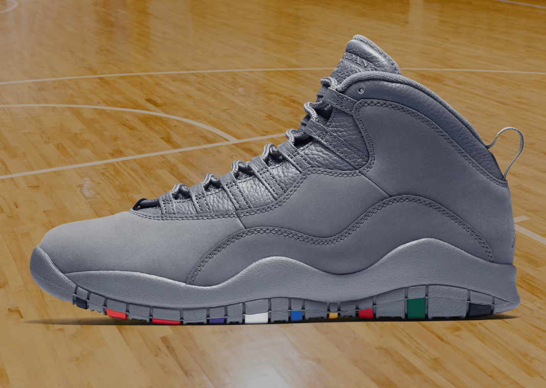Air Jordan 10 Cool Grey