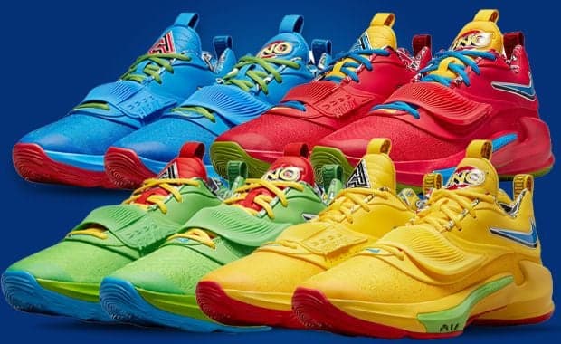 Official Look At The UNO x Nike Zoom Freak 3 Pack