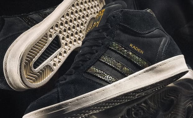 Pro Skater Kader Sylla’s New adidas Superskate Colorway is Covered in Snake Skin