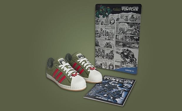 Teenage Mutant Ninja Turtles x adidas Superstar Shelltoes Release March 2024