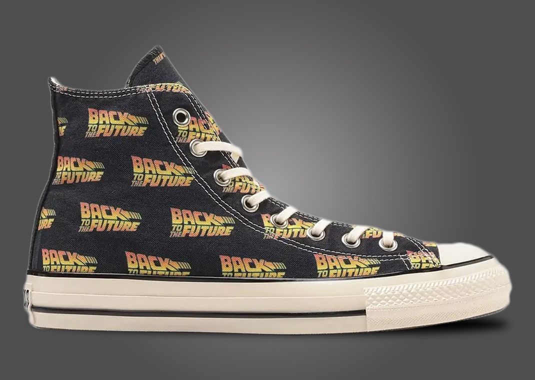 Back To The Future x Converse Chuck Taylor All-Star US Hi Logo Black Lateral