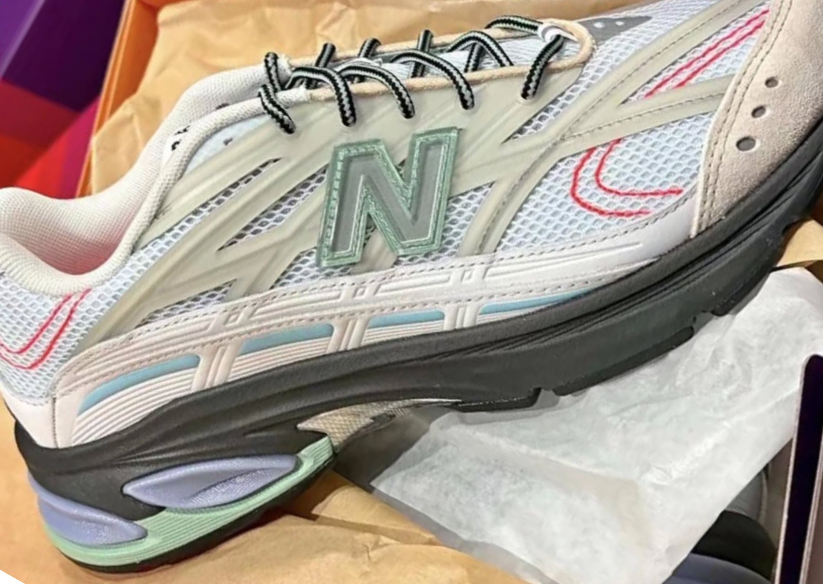 Action Bronson New Balance Baklava 2811 White Blue 