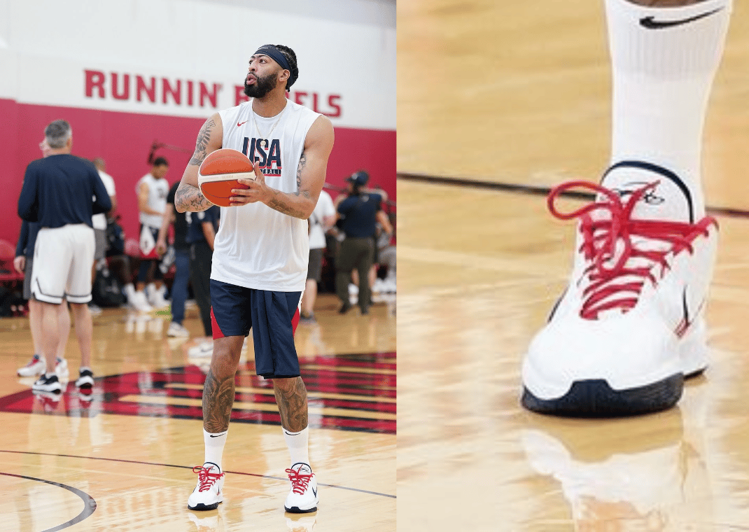 Anthony Davis Wearing the Nike LeBron 21
