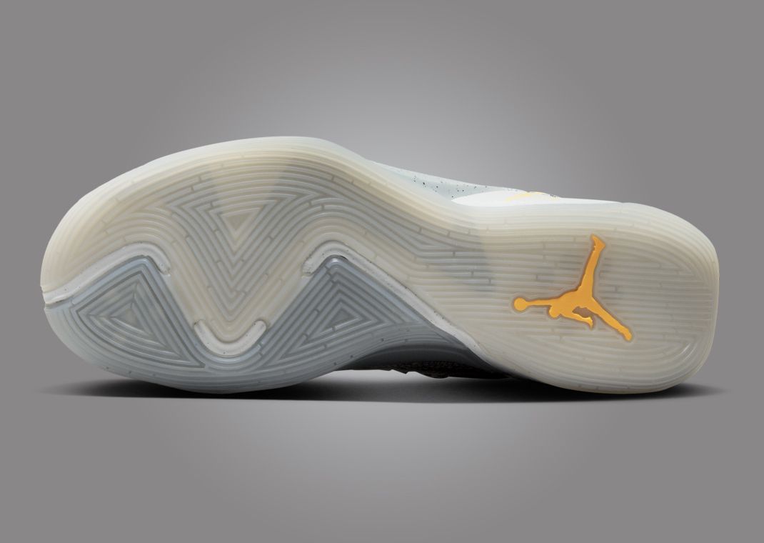 Jordan Luka 2 Smoke Grey Laser Orange Outsole