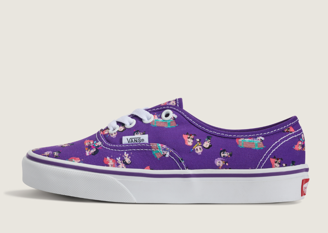 K-Pop Demon Hunters x Vans Authentic Purple (GS) - Lateral