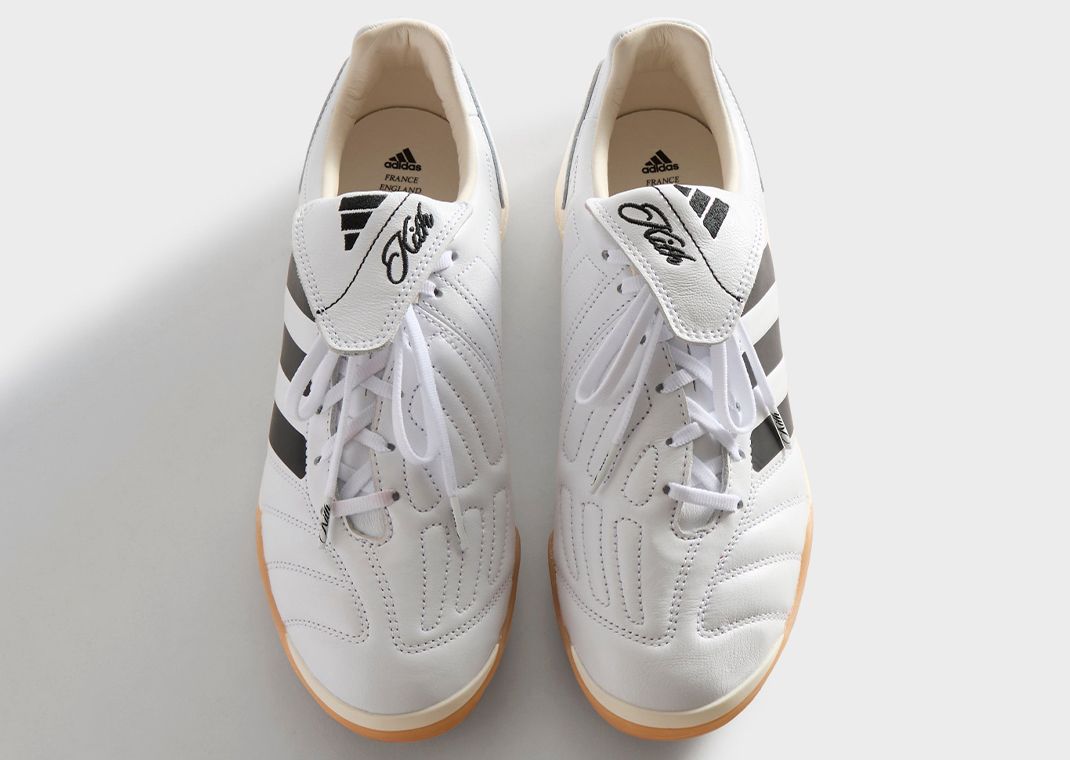 Kith x adidas Predator 2002 IC White Black Gum Top