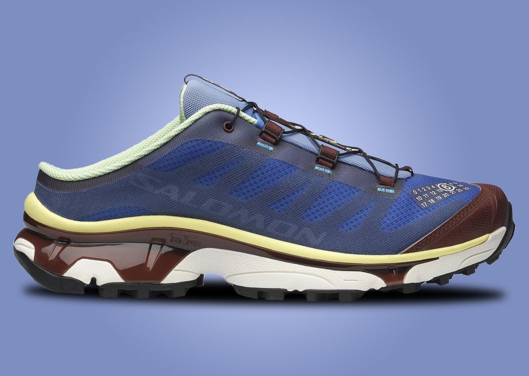 MM6 Maison Margiela x Salomon XT-4 Mule Ultramarine Lateral