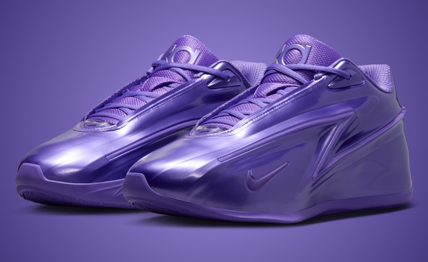 Official Images Show the Royal Shine of the Nike KD 19 Field Purple