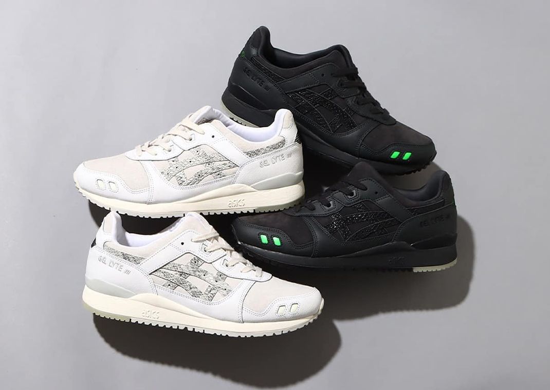 atmos Tokyo x Asics Gel-Lyte III OG Python Pack