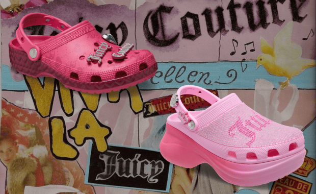 The Juicy Couture x Crocs Collection Releases March 2025