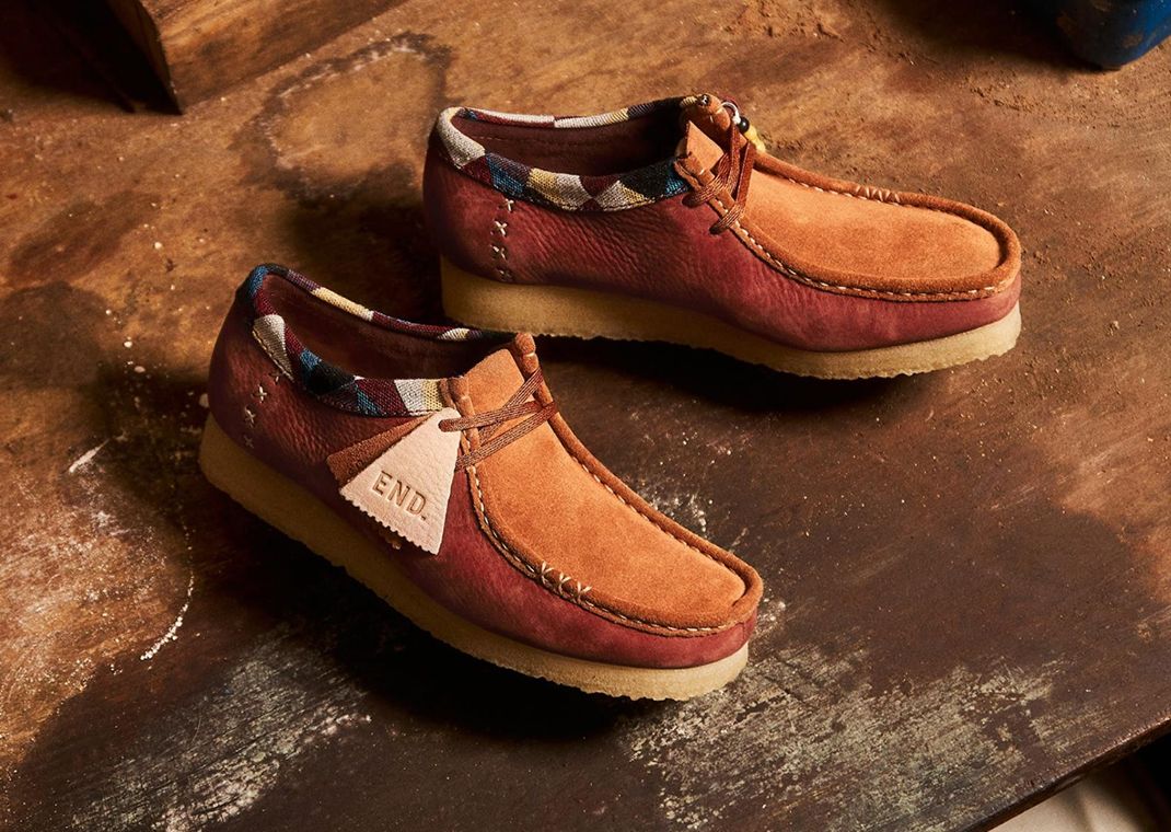 END. And Clarks Originals Get Together For A Second Wallabee
