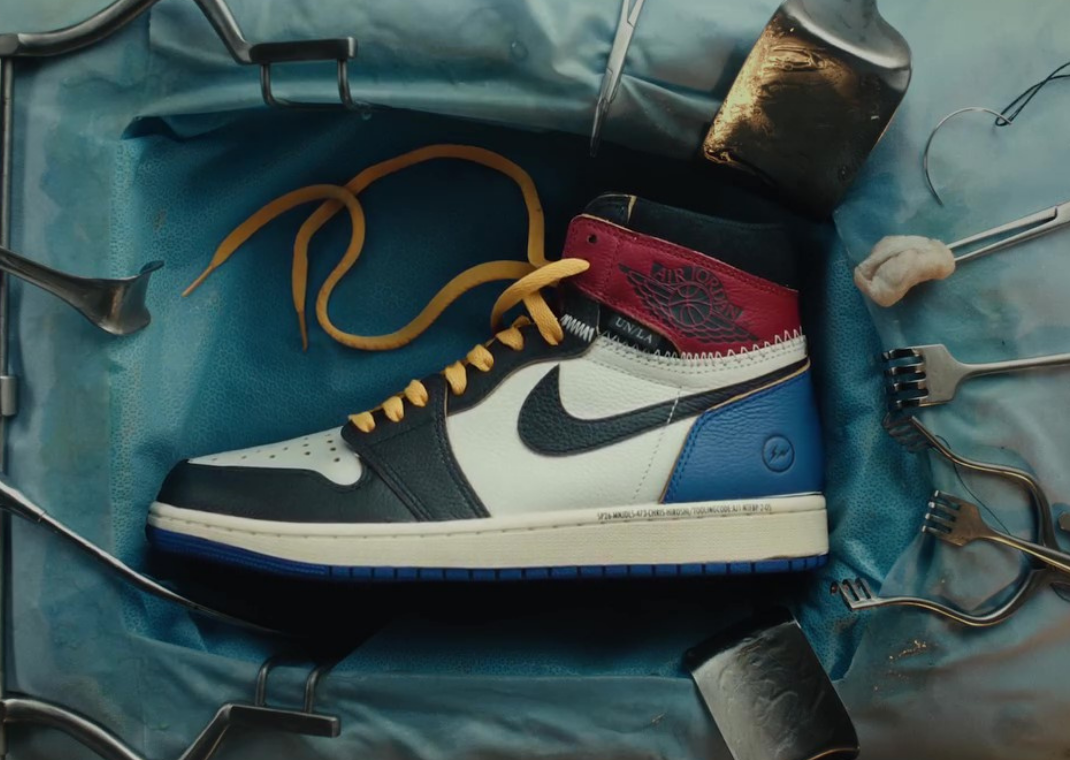 fragment design x Union LA x Air Jordan 1 High OG Urahara Stitch